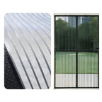 Mesh Door Screen 38x83 Magnetic Closure Easy Install Entry Screen Door