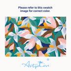 ARTPLAN Patio Chair Cushions Combined Seat and Back,Tufted Outdoor Swivel Chair Cushion with Tie,40"x20"x4"，Floral