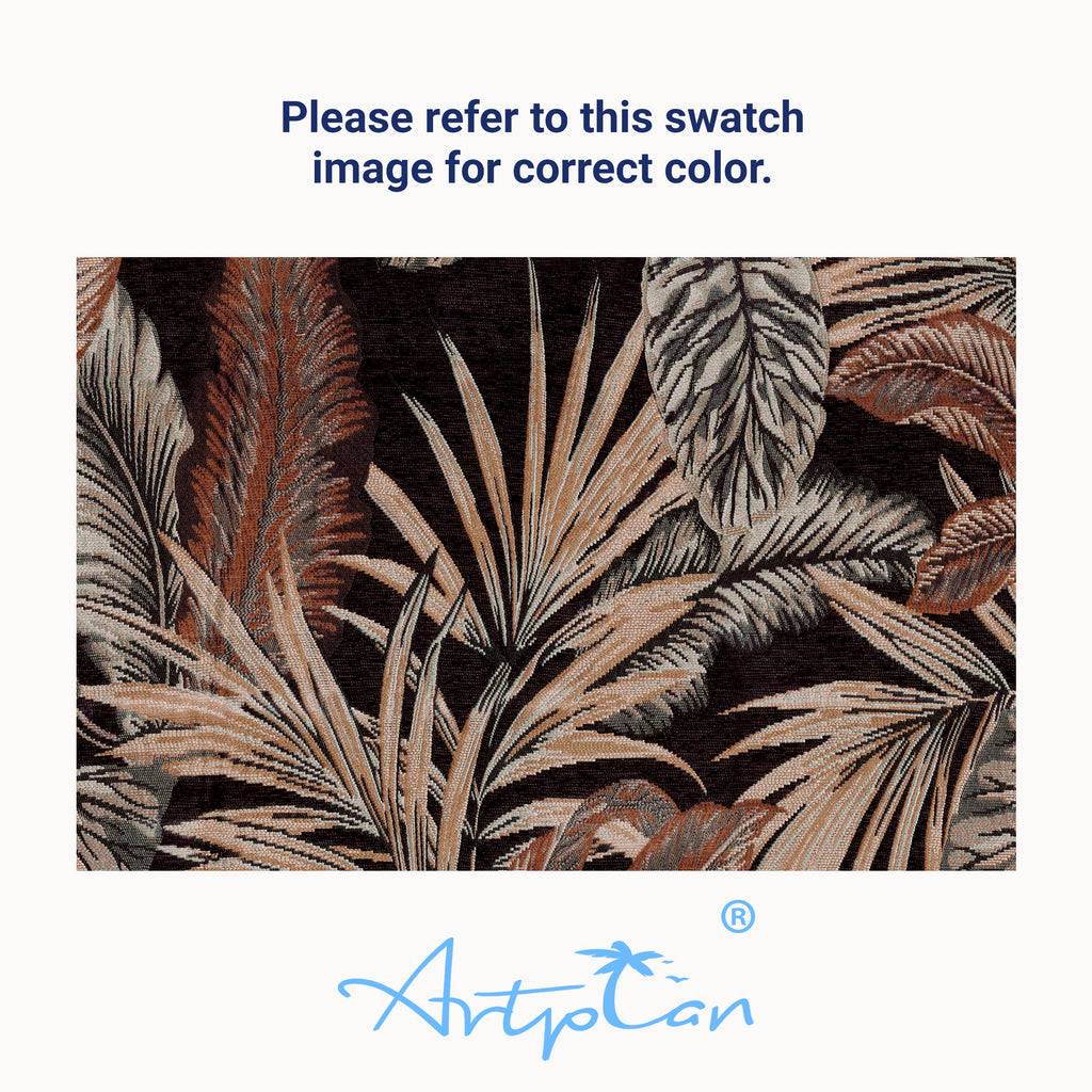 ARTPLAN Patio Chair Cushions Combined Seat and Back,Tufted Outdoor Swivel Chair Cushion with Tie,40"x20"x4",Floral