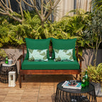 ARTPLAN Patio Bench Cushions Set of 5, Outdoor Sofa Cushions | All-Weather Fabric | Lumbar Support Pillows | Waterproof & Fade-Resistant for Sectionals