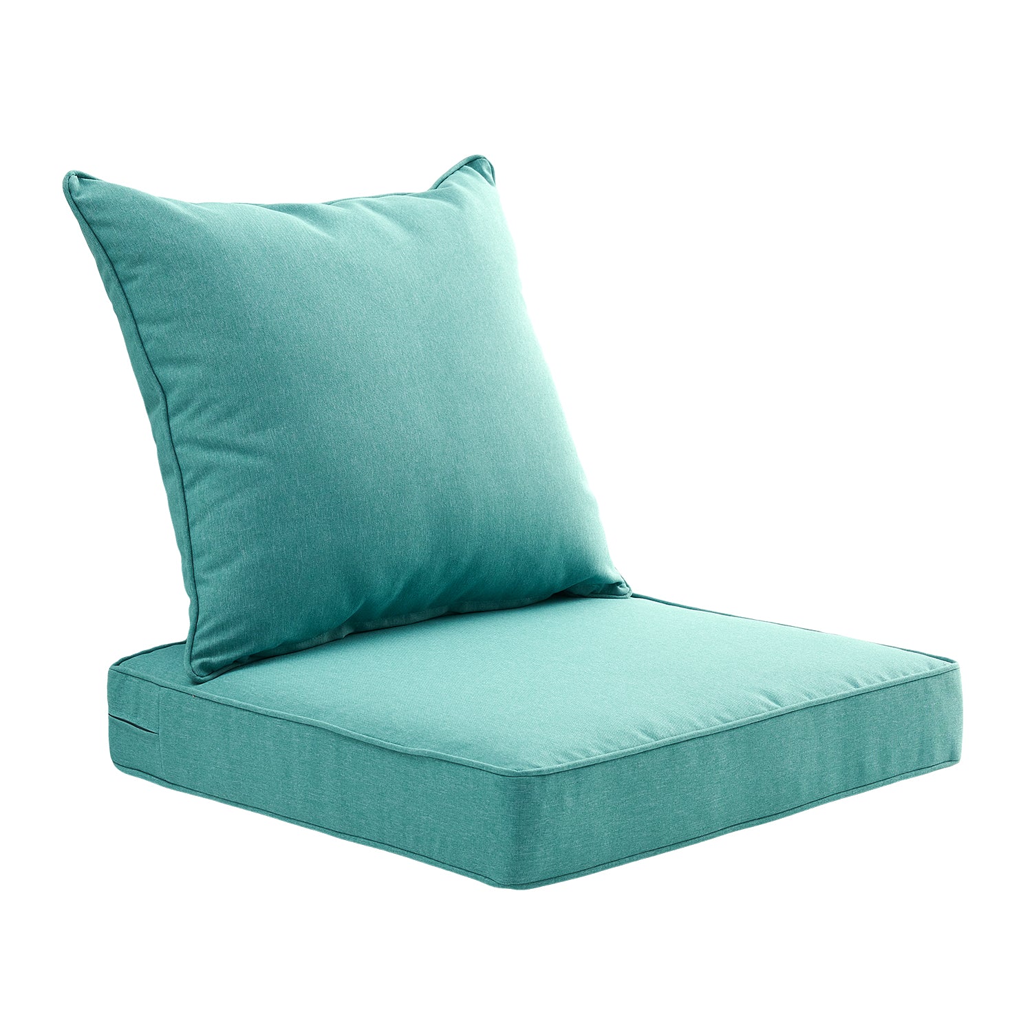ARTPLAN 2-Piece Deep Seat Cushion Set with Backrest - Multiple Colors | All-Weather Outdoor Sofa Cushions for Sectionals & Patio Conversation Sets