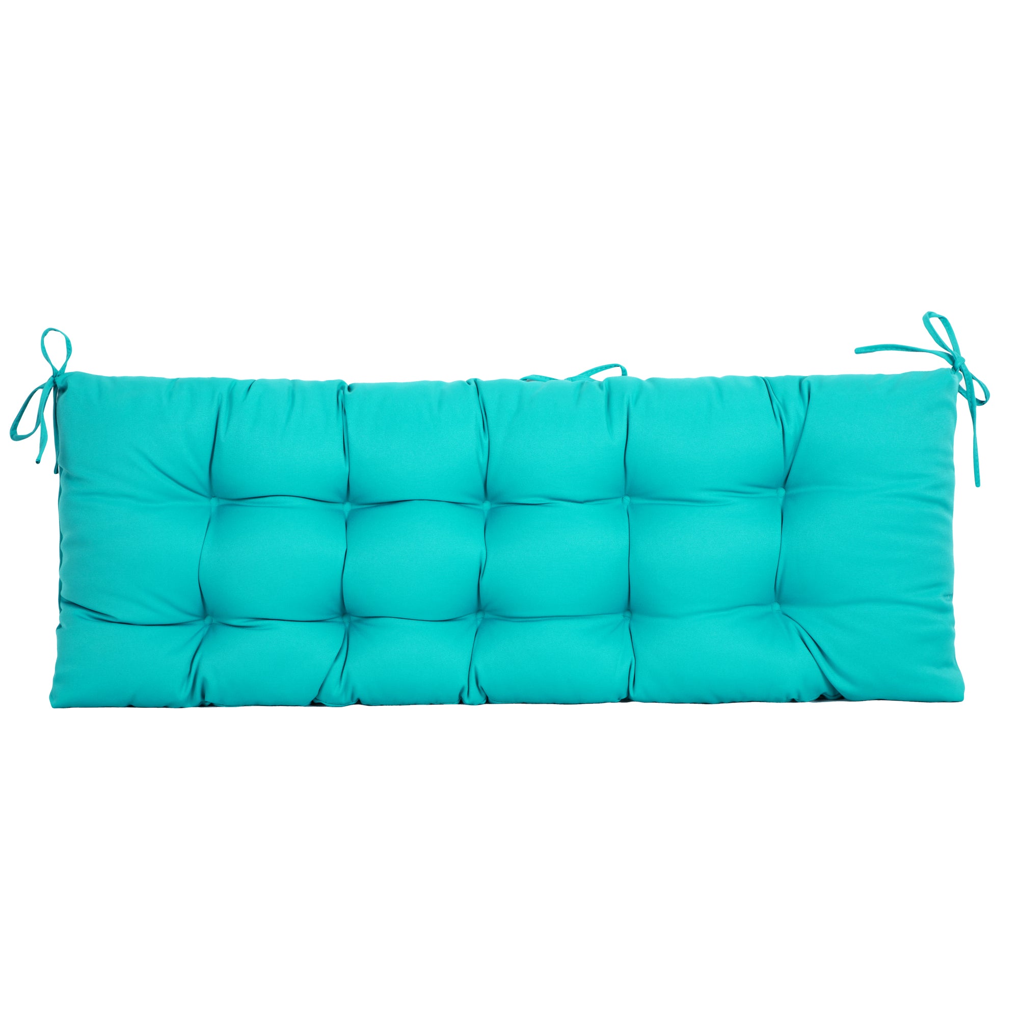 ARTPLAN Outdoor 48 Inch Bench Cushion Tufted for Outdoor Furniture, 48"x18"x4" Wicker Patio Loveseat Cushion All Weather