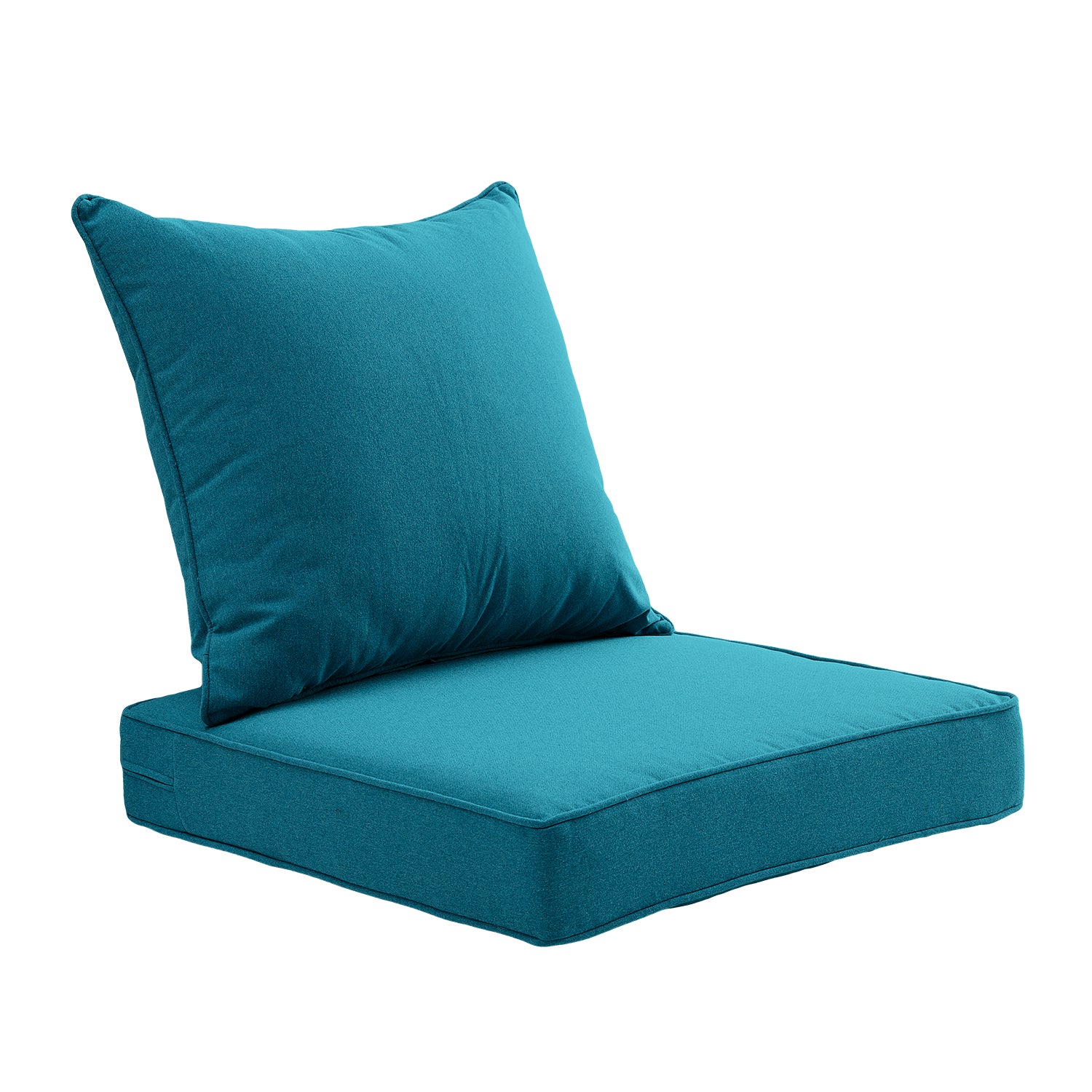 ARTPLAN 2-Piece Deep Seat Cushion Set with Backrest - Multiple Colors | All-Weather Outdoor Sofa Cushions for Sectionals & Patio Conversation Sets