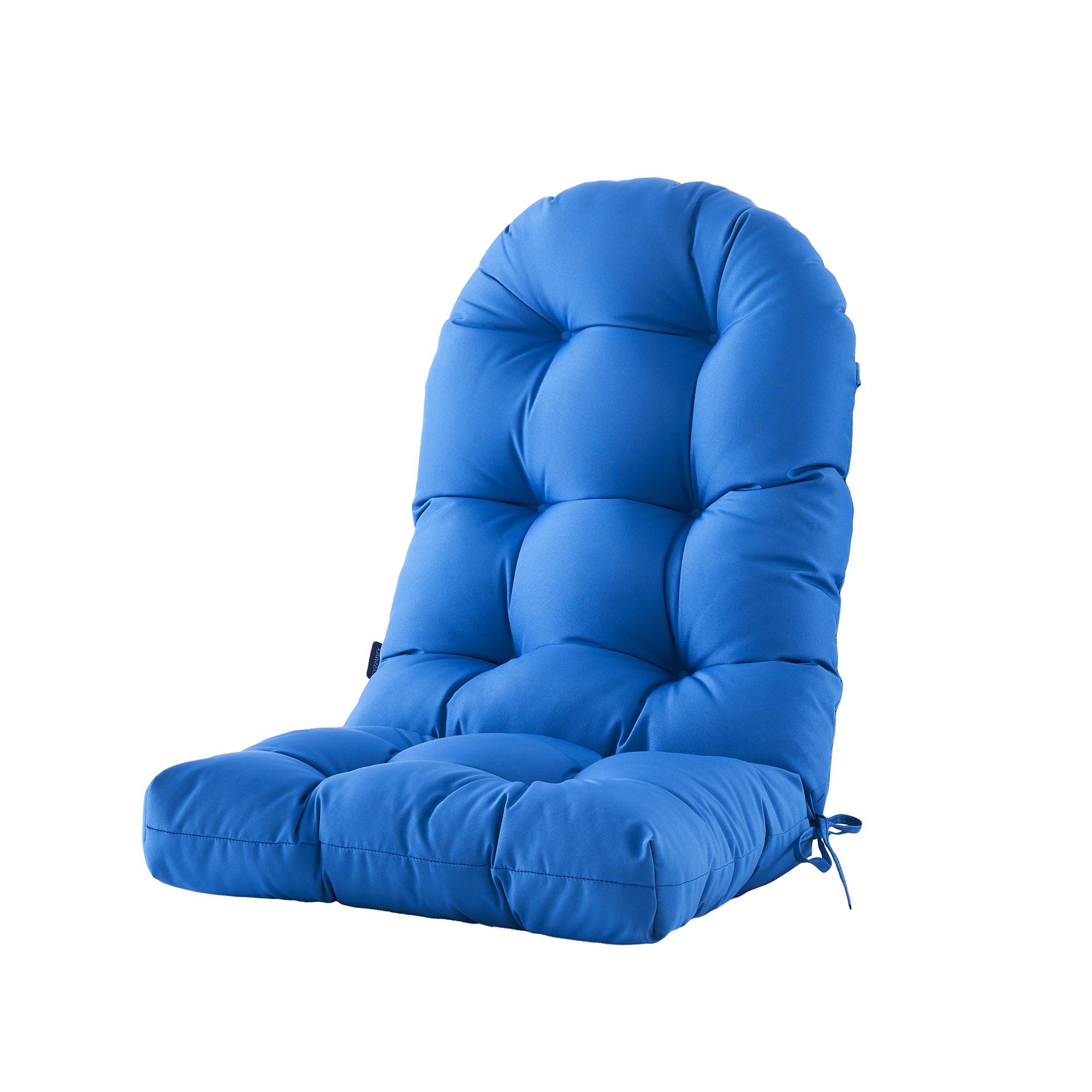 ARTPLAN Outdoor Adirondack Chair Cushion for Patio Furniture,Tufted Thick Seat & Round High Back Rocking Oudoor Colorful Cushion, 48"x21"x4" inches,Fade-Resistant