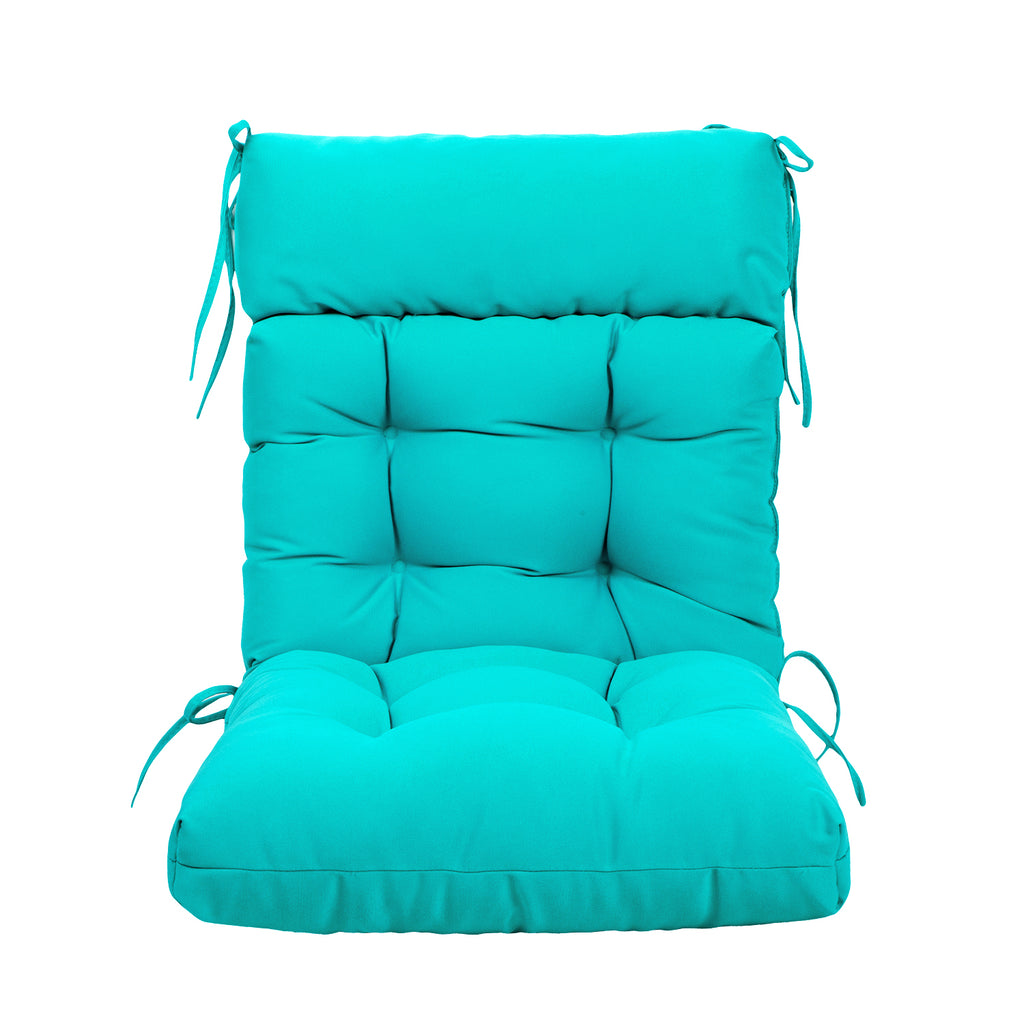ARTPLAN Adirondack Outdoor Chair Cushion, All Weather Patio Cushion, Wicker Tufted Pillow for Patio Furniture