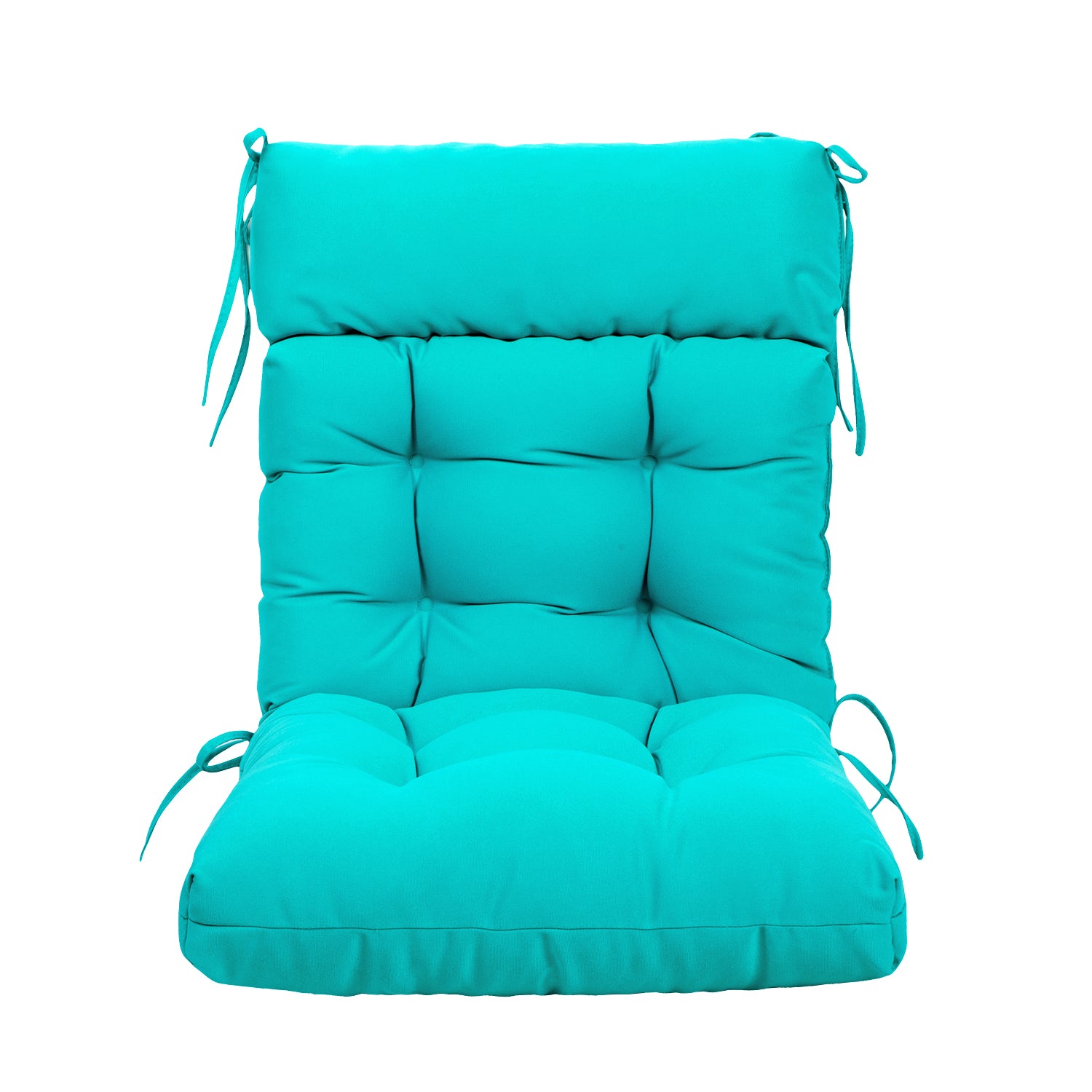 ARTPLAN Adirondack Outdoor Chair Cushion, All Weather Patio Cushion, Wicker Tufted Pillow for Patio Furniture