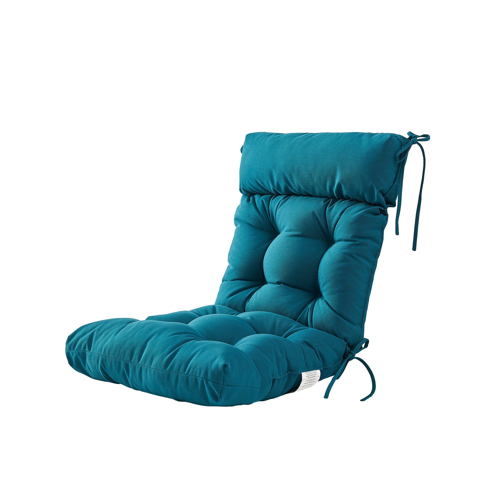 ARTPLAN Adirondack Outdoor Chair Cushion, All Weather Patio Cushion, Wicker Tufted Pillow for Patio Furniture