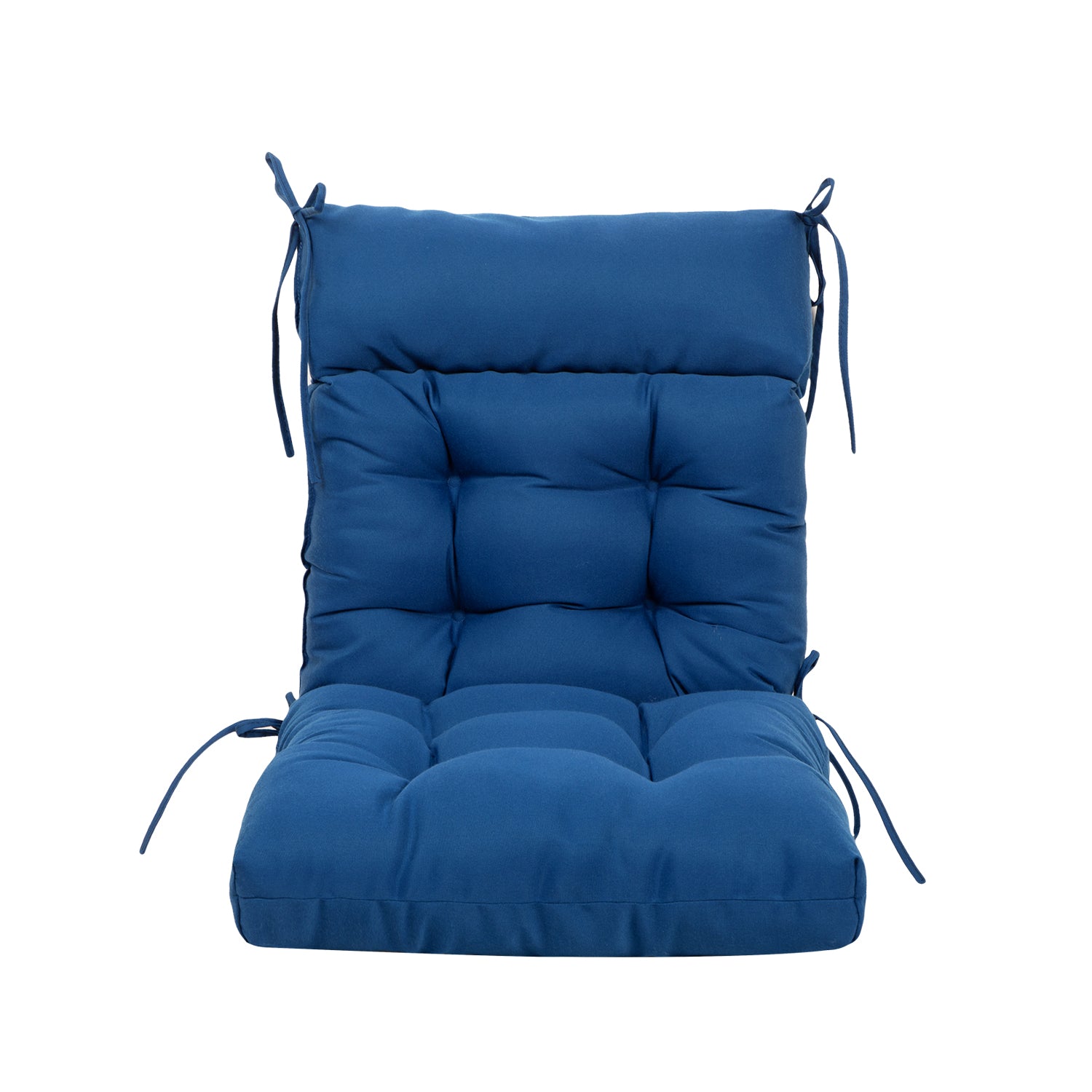 ARTPLAN Adirondack Outdoor Chair Cushion, All Weather Patio Cushion, Wicker Tufted Pillow for Patio Furniture