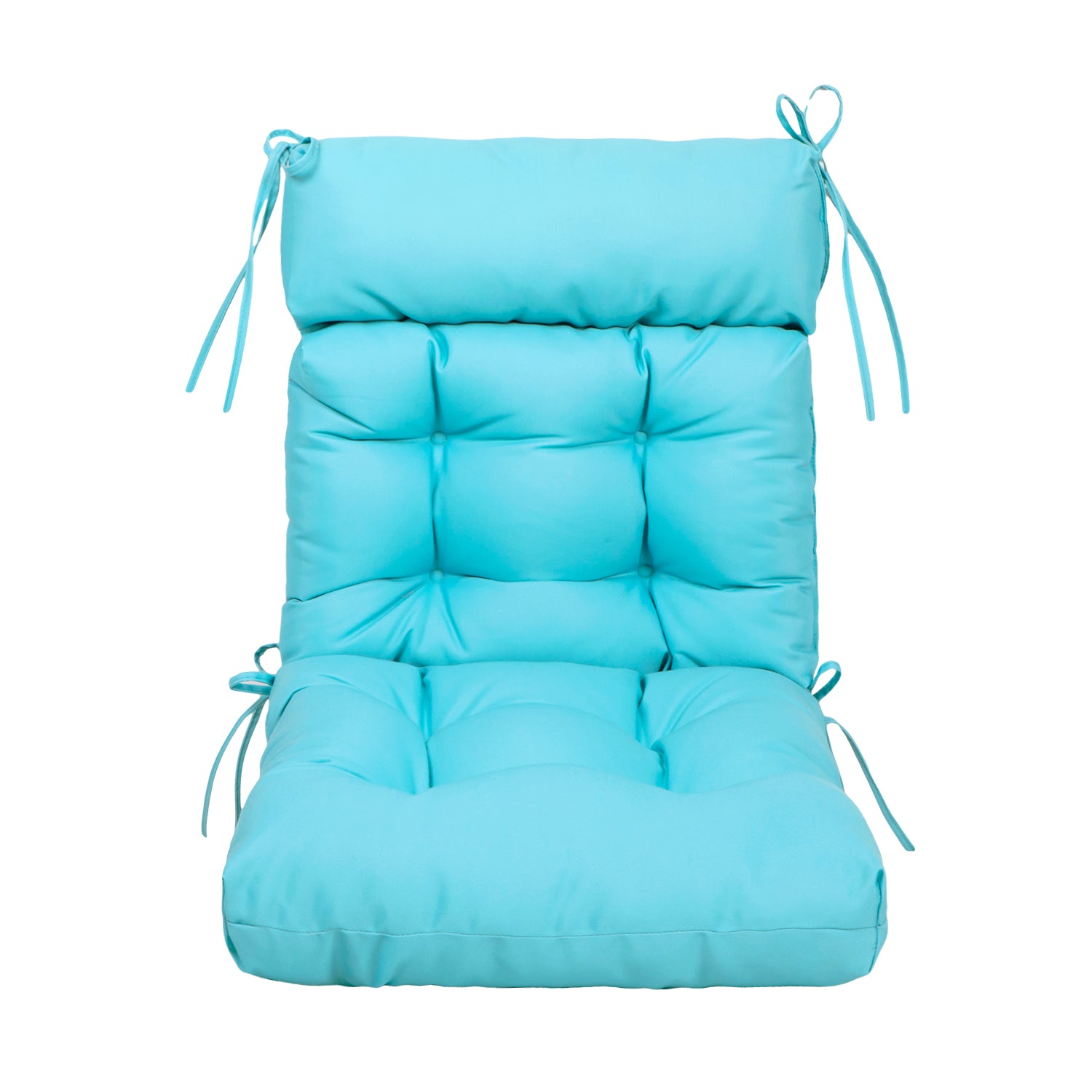 ARTPLAN Adirondack Outdoor Chair Cushion, All Weather Patio Cushion, Wicker Tufted Pillow for Patio Furniture
