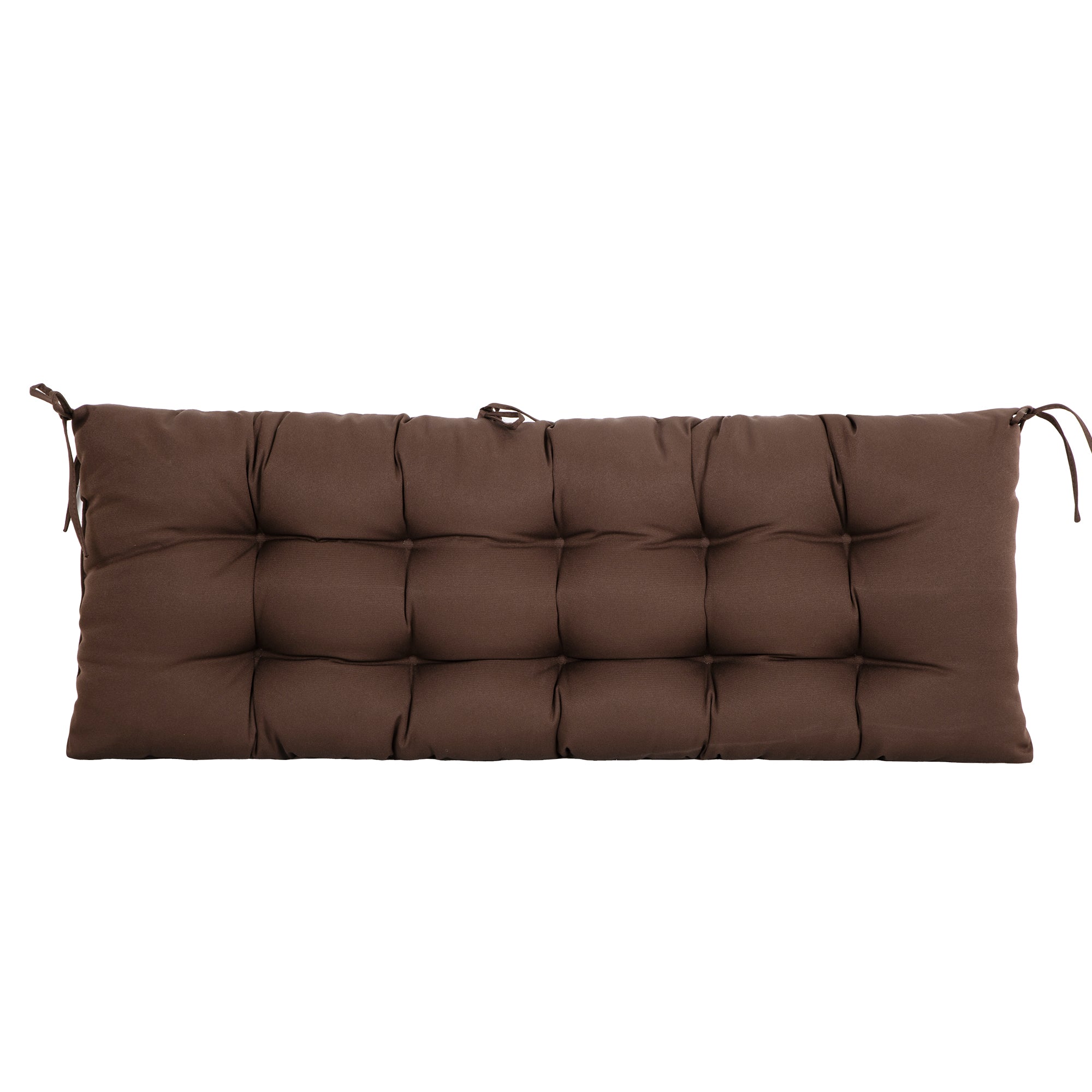 ARTPLAN Outdoor 48 Inch Bench Cushion Tufted for Outdoor Furniture, 48"x18"x4" Wicker Patio Loveseat Cushion All Weather