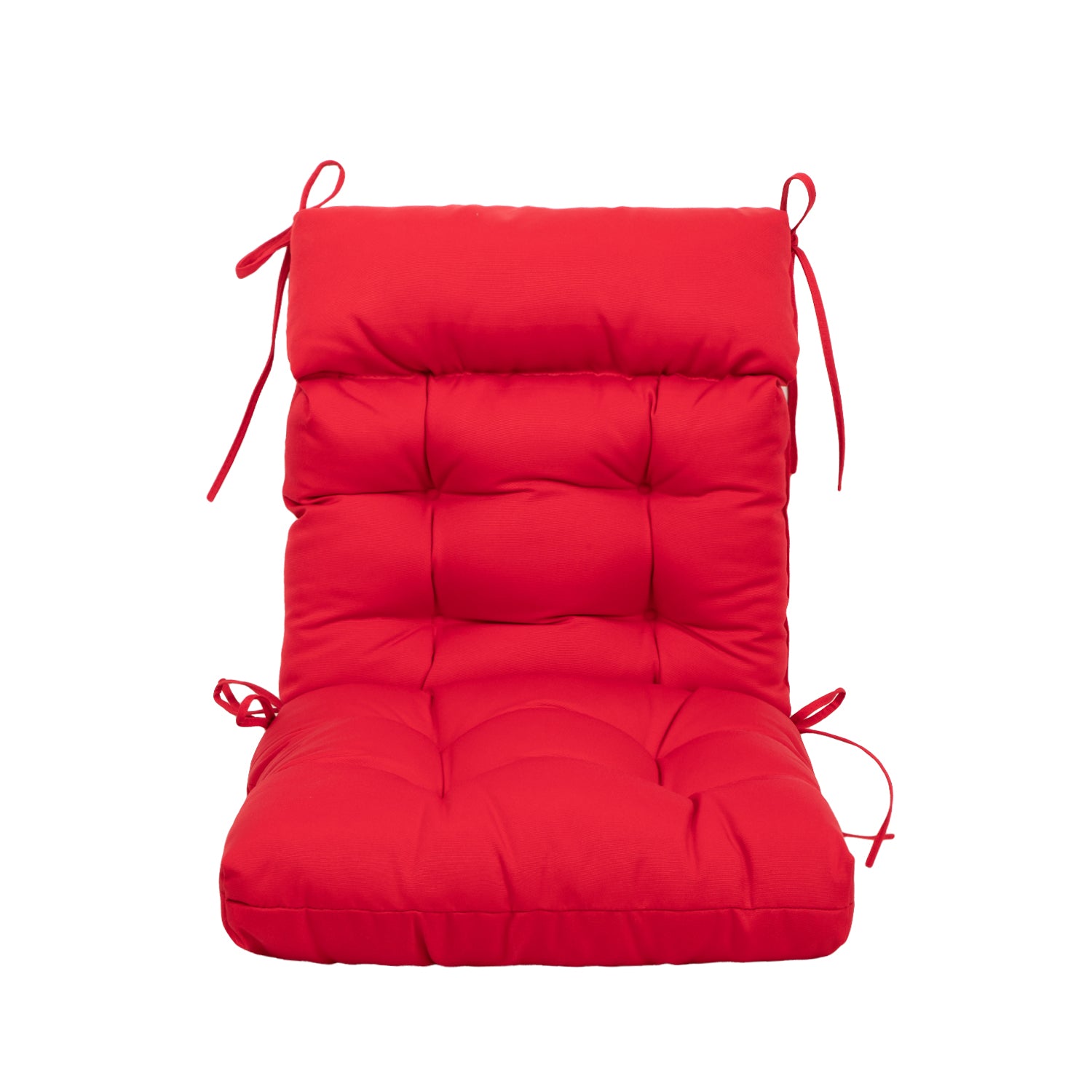 ARTPLAN Adirondack Outdoor Chair Cushion, All Weather Patio Cushion, Wicker Tufted Pillow for Patio Furniture