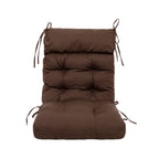 ARTPLAN Adirondack Outdoor Chair Cushion, All Weather Patio Cushion, Wicker Tufted Pillow for Patio Furniture