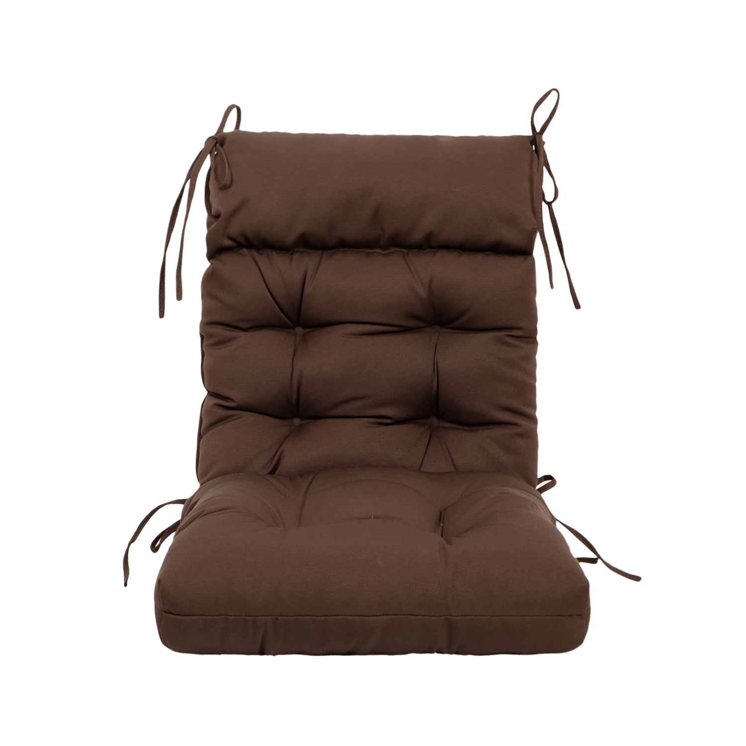 ARTPLAN Adirondack Outdoor Chair Cushion, All Weather Patio Cushion, Wicker Tufted Pillow for Patio Furniture