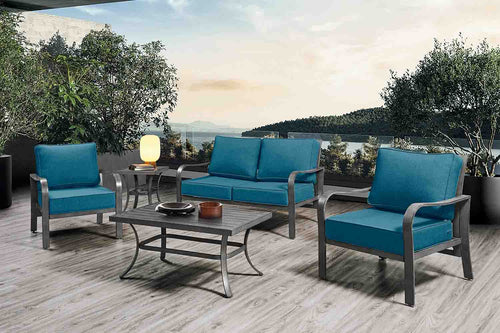 ARTPLAN  Deep Seat Patio Chair Cushion for Outdoor, Garden, Porch，24x24x6,Back18x24x6