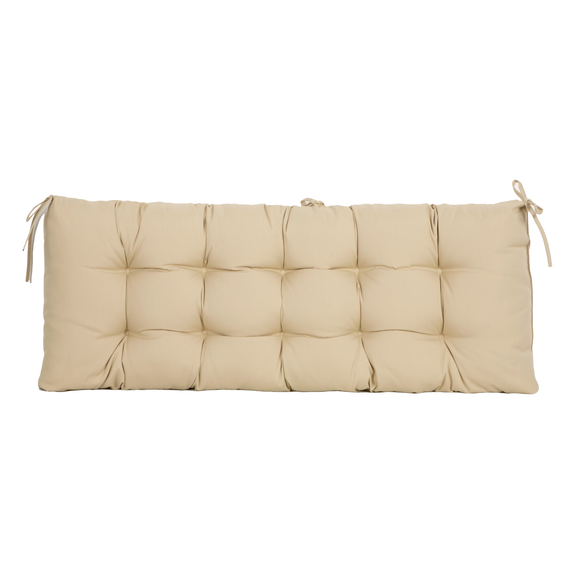ARTPLAN Outdoor 48 Inch Bench Cushion Tufted for Outdoor Furniture, 48"x18"x4" Wicker Patio Loveseat Cushion All Weather