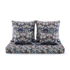 ARTPLAN Patio Bench Cushions Set of 5, Outdoor Sofa Cushions | All-Weather Fabric | Lumbar Support Pillows | Waterproof & Fade-Resistant for Sectionals
