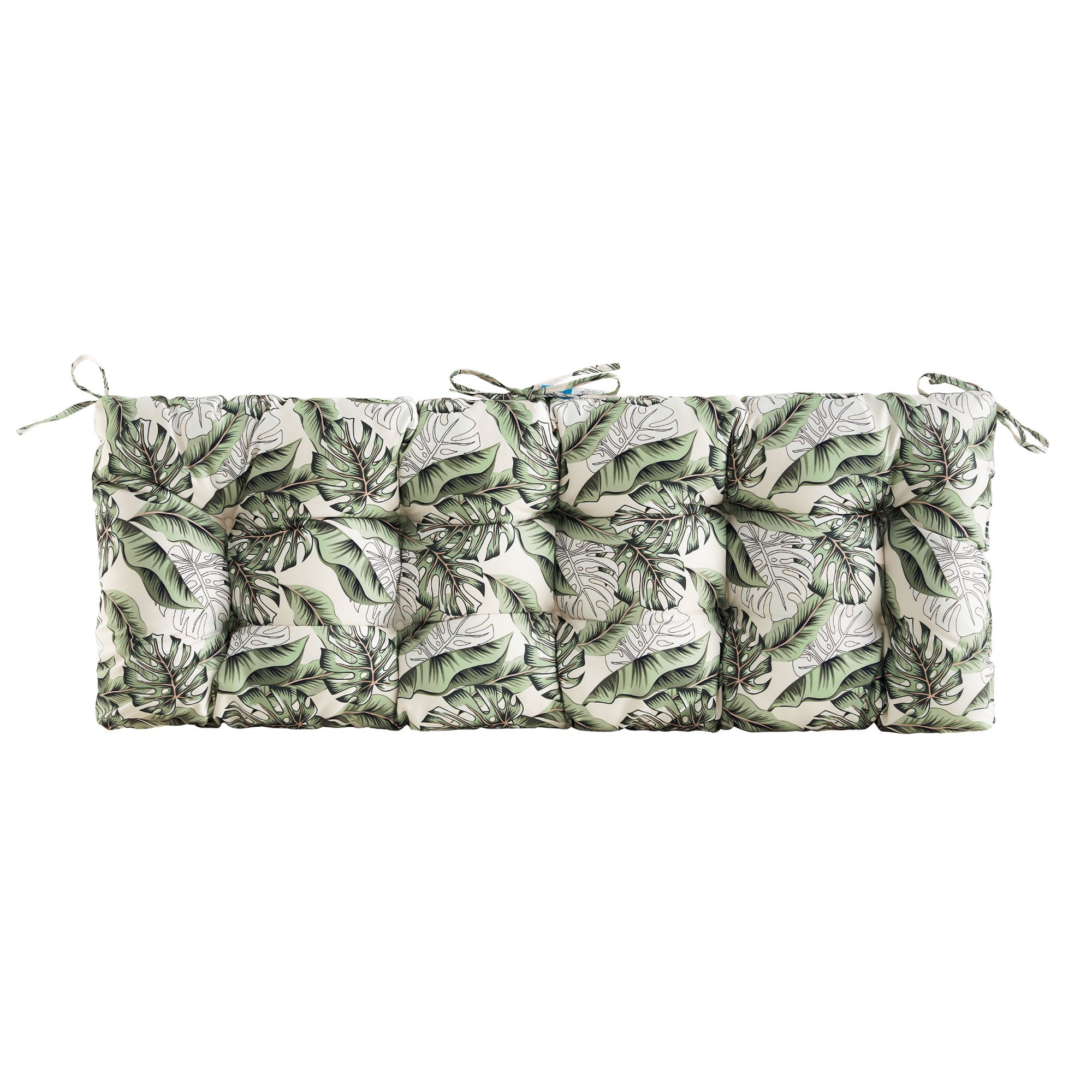 ARTPLAN Outdoor 48 Inch Bench Cushion Tufted for Outdoor Furniture, 48"x18"x4" Wicker Patio Loveseat Cushion All Weather