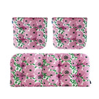 ARTPLAN Outdoor Chair Cushions,3 Piece Loveseat Outdoor Cushions Set,Tufted/Wicker Patio Cushion for Patio Furniture All Weather,44"x19"x5"