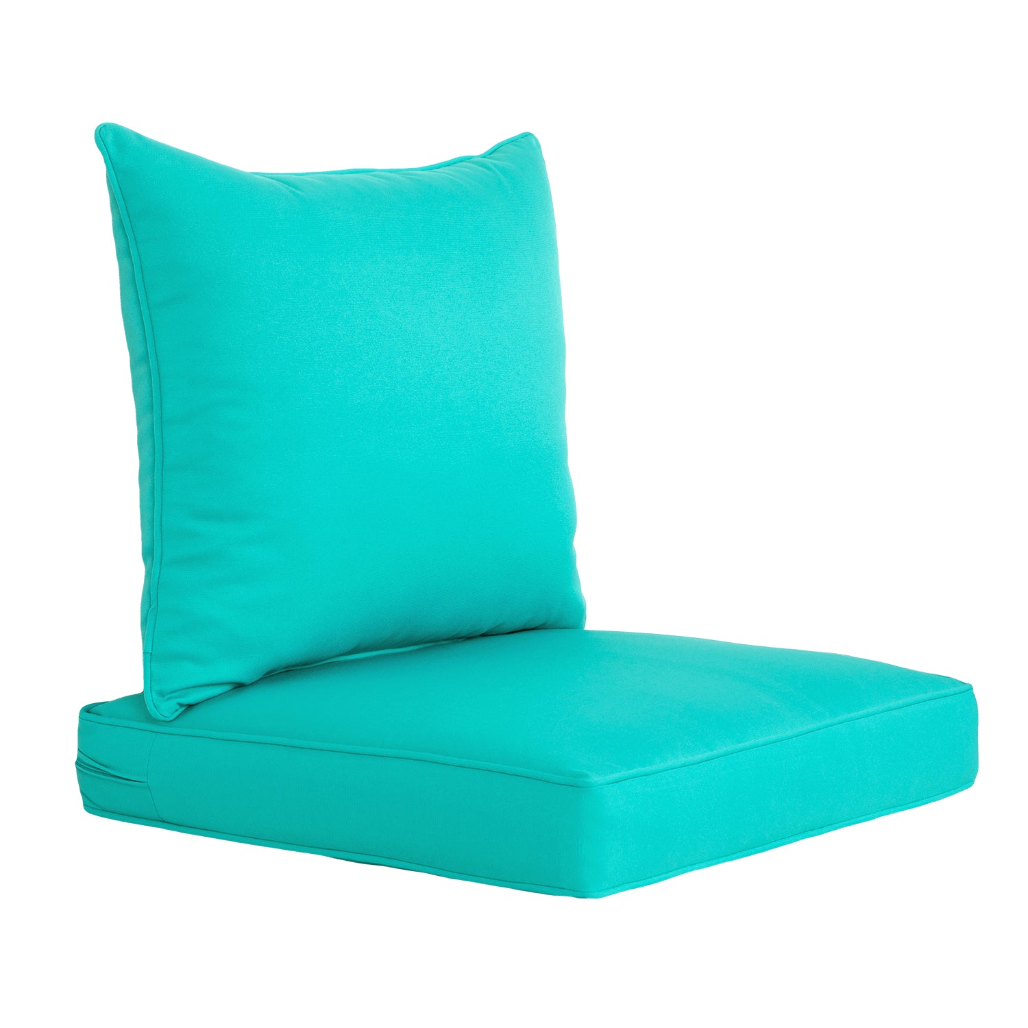 ARTPLAN 2-Piece Deep Seat Cushion Set with Backrest - Multiple Colors | All-Weather Outdoor Sofa Cushions for Sectionals & Patio Conversation Sets