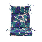 ARTPLAN Outdoor Chair Cushion,Seat & High Back Adirondack Rocking Wicker Chair Lawn Foam Cushion for Patio Furniture,45.5"x21"x3"