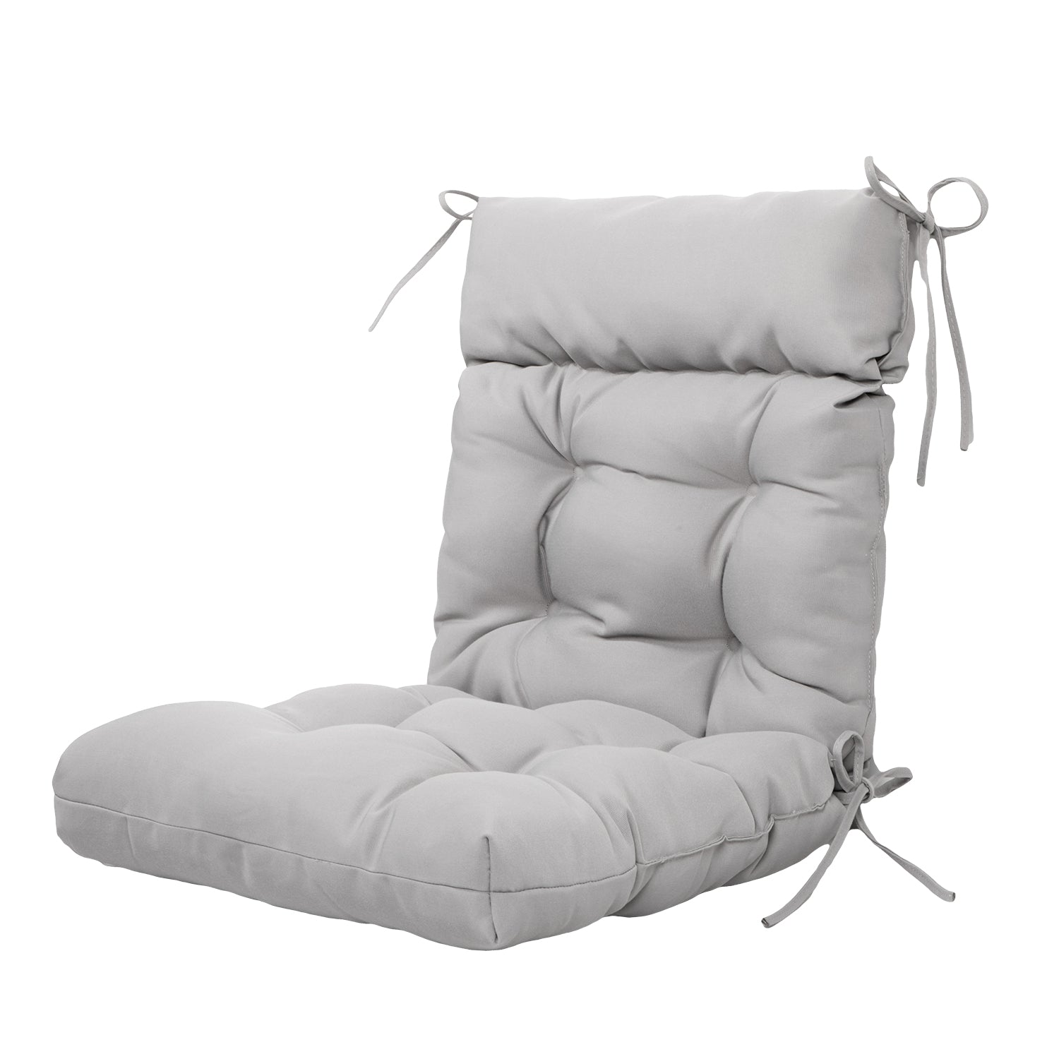 ARTPLAN Adirondack Outdoor Chair Cushion, All Weather Patio Cushion, Wicker Tufted Pillow for Patio Furniture