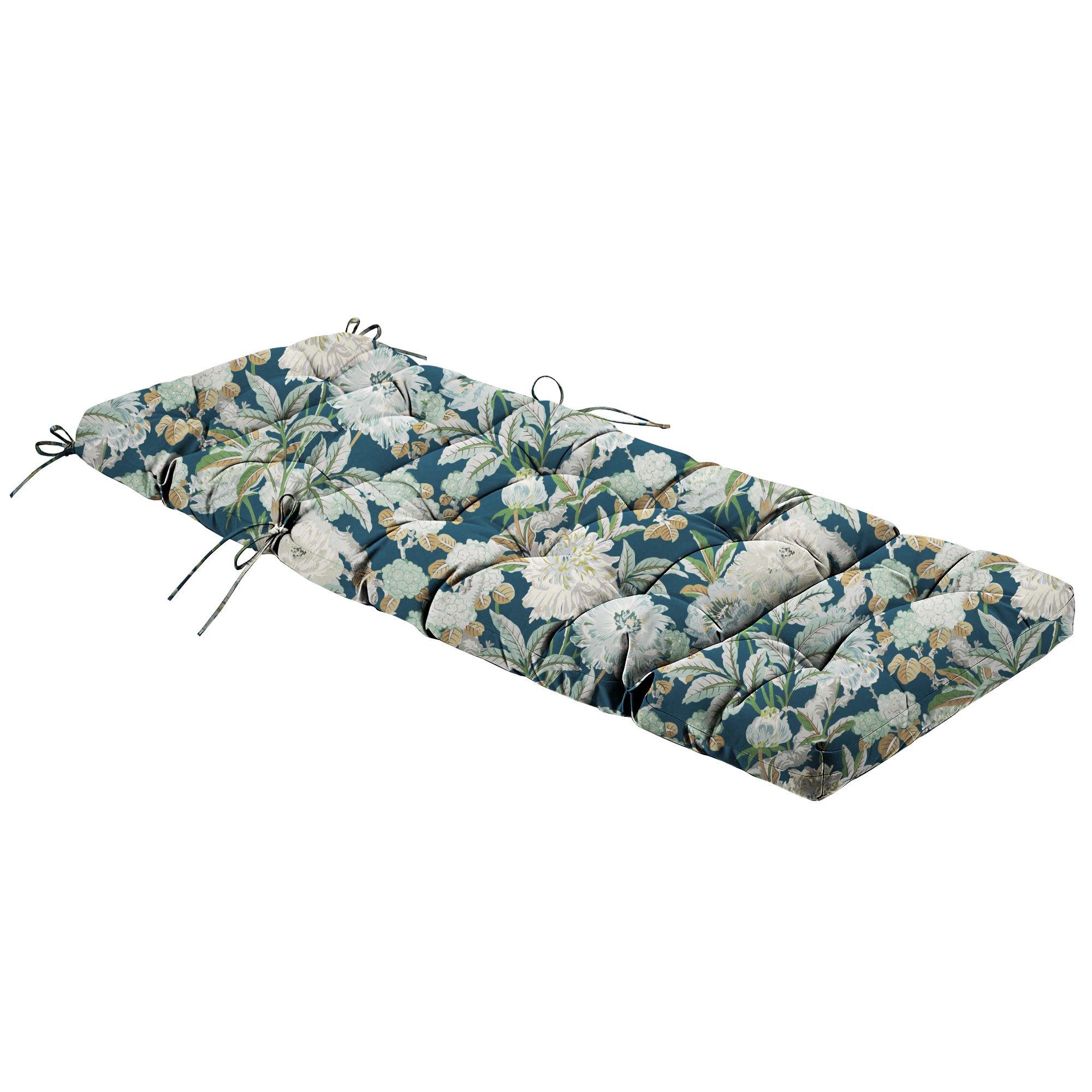 Outdoor Chaise Lounge Chair Cushion 72 x 22 x 4 Inches 100% Waterproof Polyester Patio Pool Lounge Chair Cushion for Outdoor Furniture with Ties