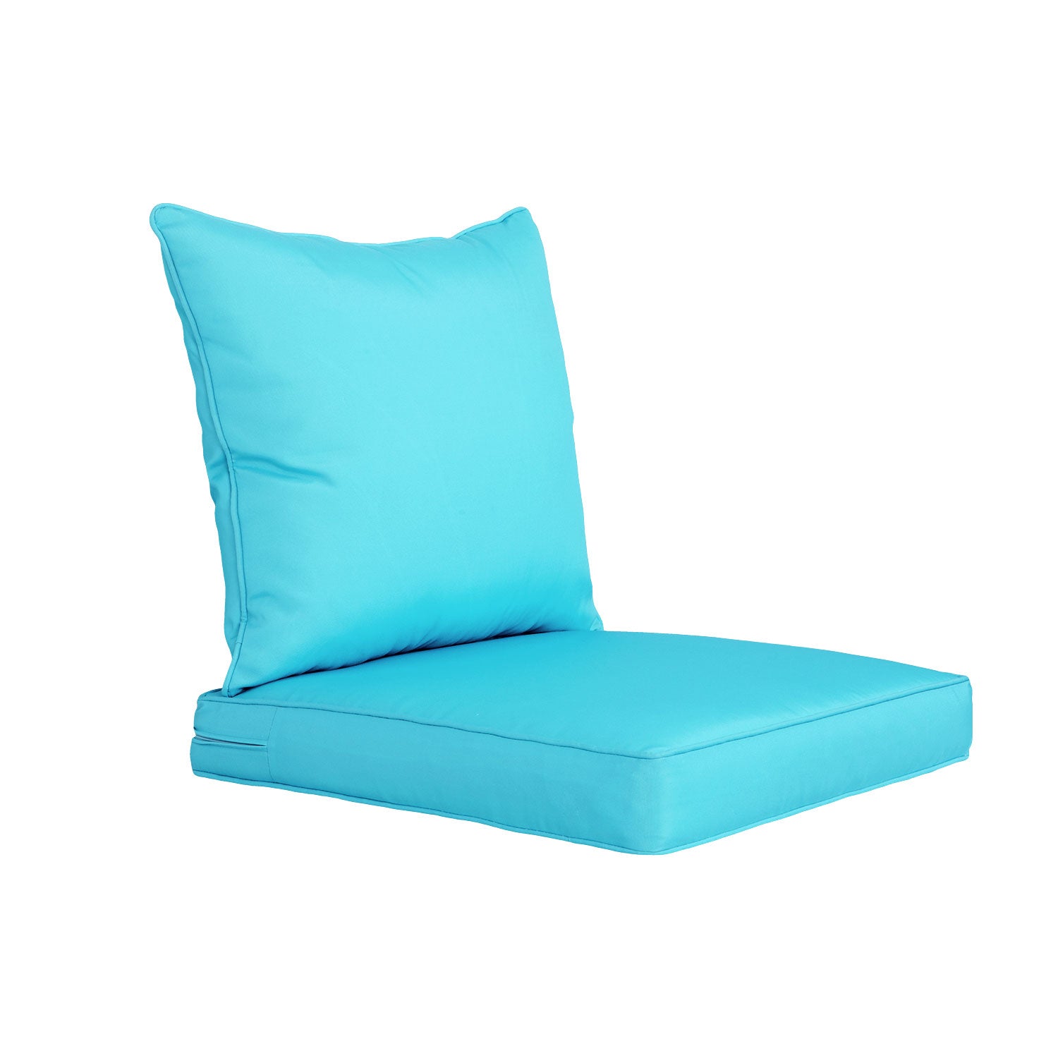 ARTPLAN 2-Piece Deep Seat Cushion Set with Backrest - Multiple Colors | All-Weather Outdoor Sofa Cushions for Sectionals & Patio Conversation Sets