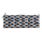 ARTPLAN Outdoor 48 Inch Bench Cushion Tufted for Outdoor Furniture, 48"x18"x4" Wicker Patio Loveseat Cushion All Weather