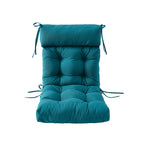 ARTPLAN Adirondack Outdoor Chair Cushion, All Weather Patio Cushion, Wicker Tufted Pillow for Patio Furniture