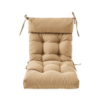ARTPLAN Adirondack Outdoor Chair Cushion, All Weather Patio Cushion, Wicker Tufted Pillow for Patio Furniture