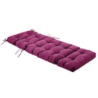 Outdoor Chaise Lounge Chair Cushion 72 x 22 x 4 Inches 100% Waterproof Polyester Patio Pool Lounge Chair Cushion for Outdoor Furniture with Ties