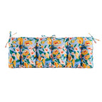 ARTPLAN Outdoor 48 Inch Bench Cushion Tufted for Outdoor Furniture, 48"x18"x4" Wicker Patio Loveseat Cushion All Weather