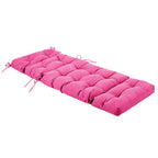 Outdoor Chaise Lounge Chair Cushion 72 x 22 x 4 Inches 100% Waterproof Polyester Patio Pool Lounge Chair Cushion for Outdoor Furniture with Ties