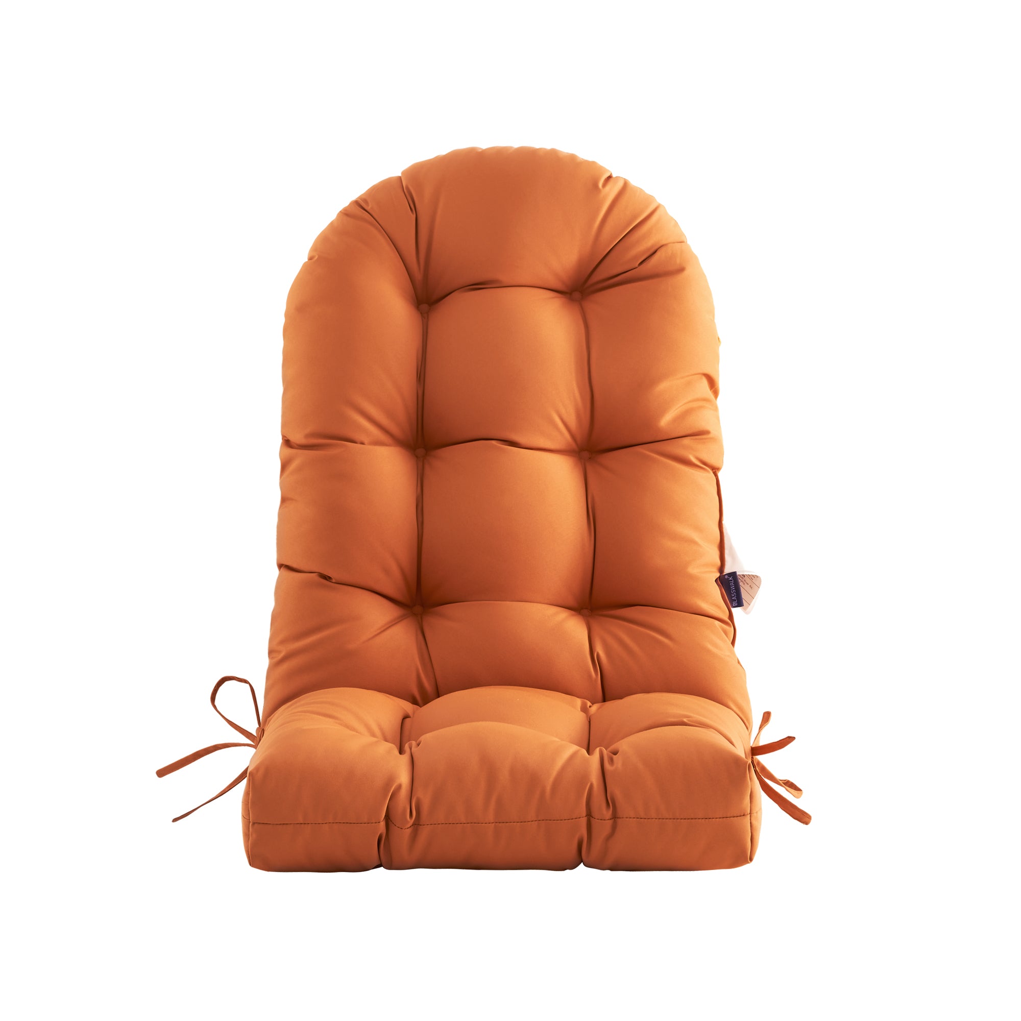 ARTPLAN Outdoor Adirondack Chair Cushion for Patio Furniture,Tufted Thick Seat & Round High Back Rocking Oudoor Colorful Cushion, 48"x21"x4" inches,Fade-Resistant