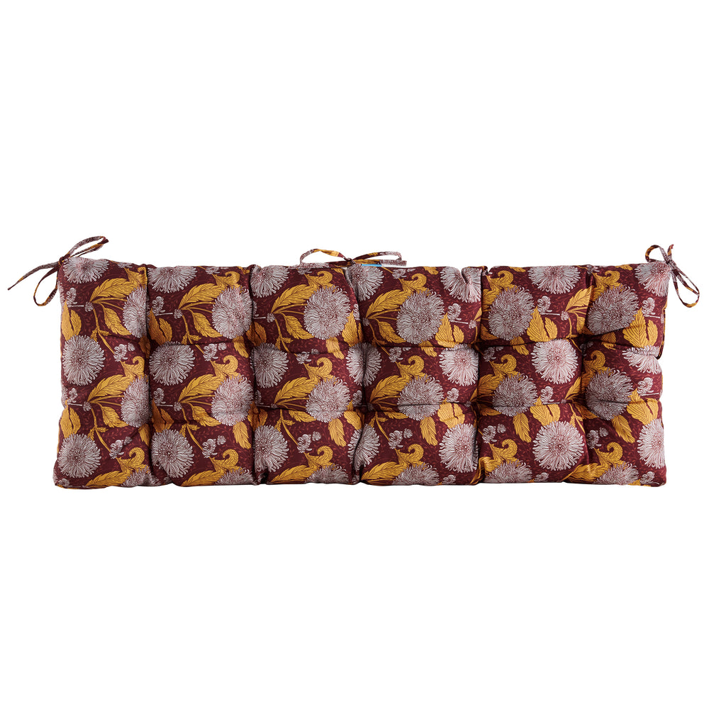 ARTPLAN Outdoor 48 Inch Bench Cushion Tufted for Outdoor Furniture, 48"x18"x4" Wicker Patio Loveseat Cushion All Weather