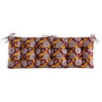 ARTPLAN Outdoor 48 Inch Bench Cushion Tufted for Outdoor Furniture, 48"x18"x4" Wicker Patio Loveseat Cushion All Weather