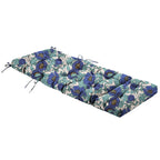 Outdoor Chaise Lounge Chair Cushion 72 x 22 x 4 Inches 100% Waterproof Polyester Patio Pool Lounge Chair Cushion for Outdoor Furniture with Ties
