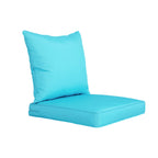 ARTPLAN 2-Piece Deep Seat Cushion Set with Backrest - Multiple Colors | All-Weather Outdoor Sofa Cushions for Sectionals & Patio Conversation Sets