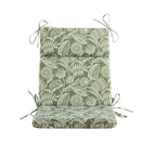 ARTPLAN Outdoor Chair Cushion,Seat & High Back Adirondack Rocking Wicker Chair Lawn Foam Cushion for Patio Furniture,45.5"x21"x3"