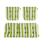 ARTPLAN Outdoor Chair Cushions,3 Piece Loveseat Outdoor Cushions Set,Tufted/Wicker Patio Cushion for Patio Furniture All Weather,44"x19"x5"