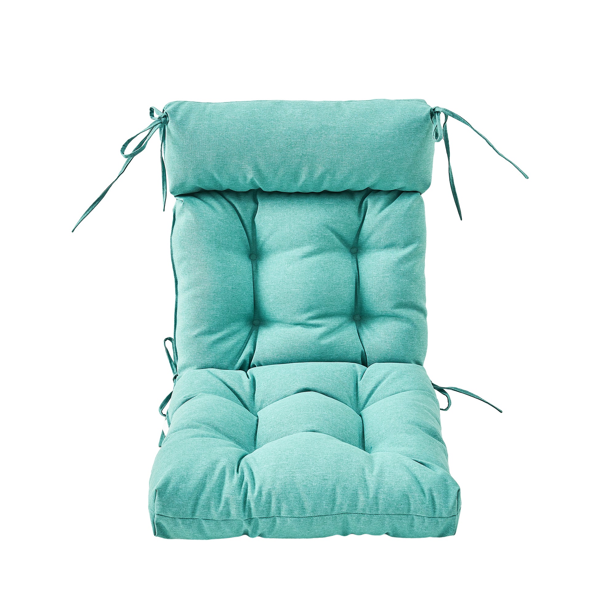 ARTPLAN Adirondack Outdoor Chair Cushion, All Weather Patio Cushion, Wicker Tufted Pillow for Patio Furniture