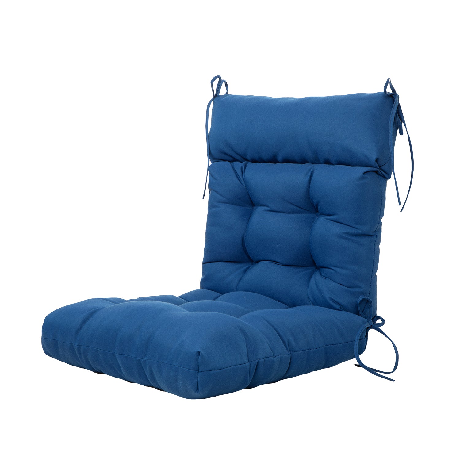 ARTPLAN Adirondack Outdoor Chair Cushion, All Weather Patio Cushion, Wicker Tufted Pillow for Patio Furniture