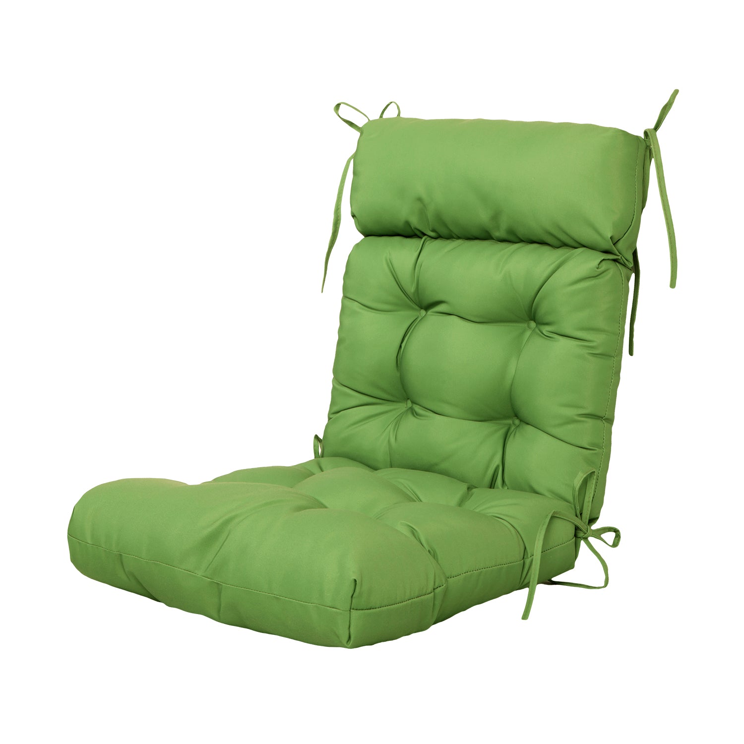 ARTPLAN Adirondack Outdoor Chair Cushion, All Weather Patio Cushion, Wicker Tufted Pillow for Patio Furniture