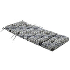 Outdoor Chaise Lounge Chair Cushion 72 x 22 x 4 Inches 100% Waterproof Polyester Patio Pool Lounge Chair Cushion for Outdoor Furniture with Ties