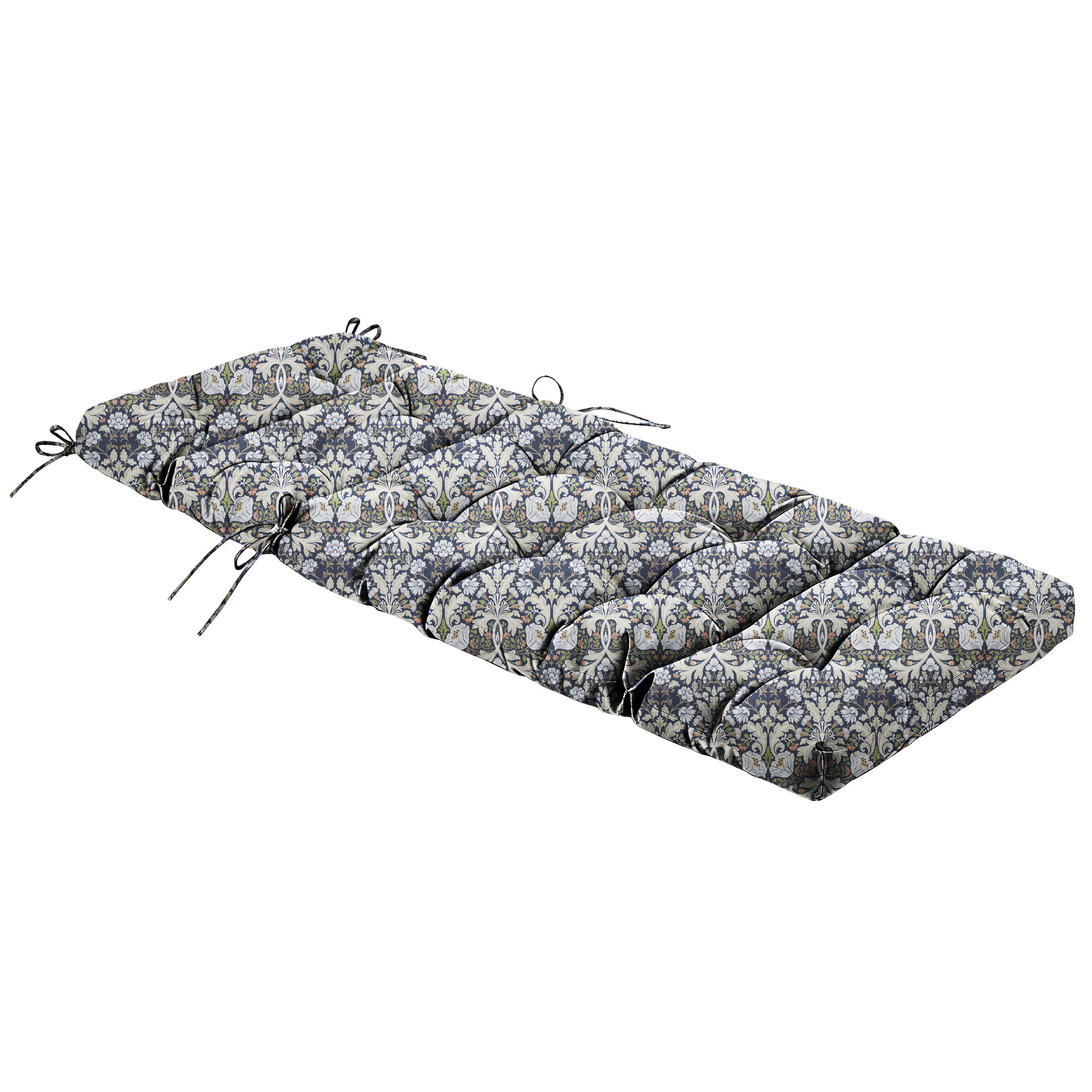 Outdoor Chaise Lounge Chair Cushion 72 x 22 x 4 Inches 100% Waterproof Polyester Patio Pool Lounge Chair Cushion for Outdoor Furniture with Ties