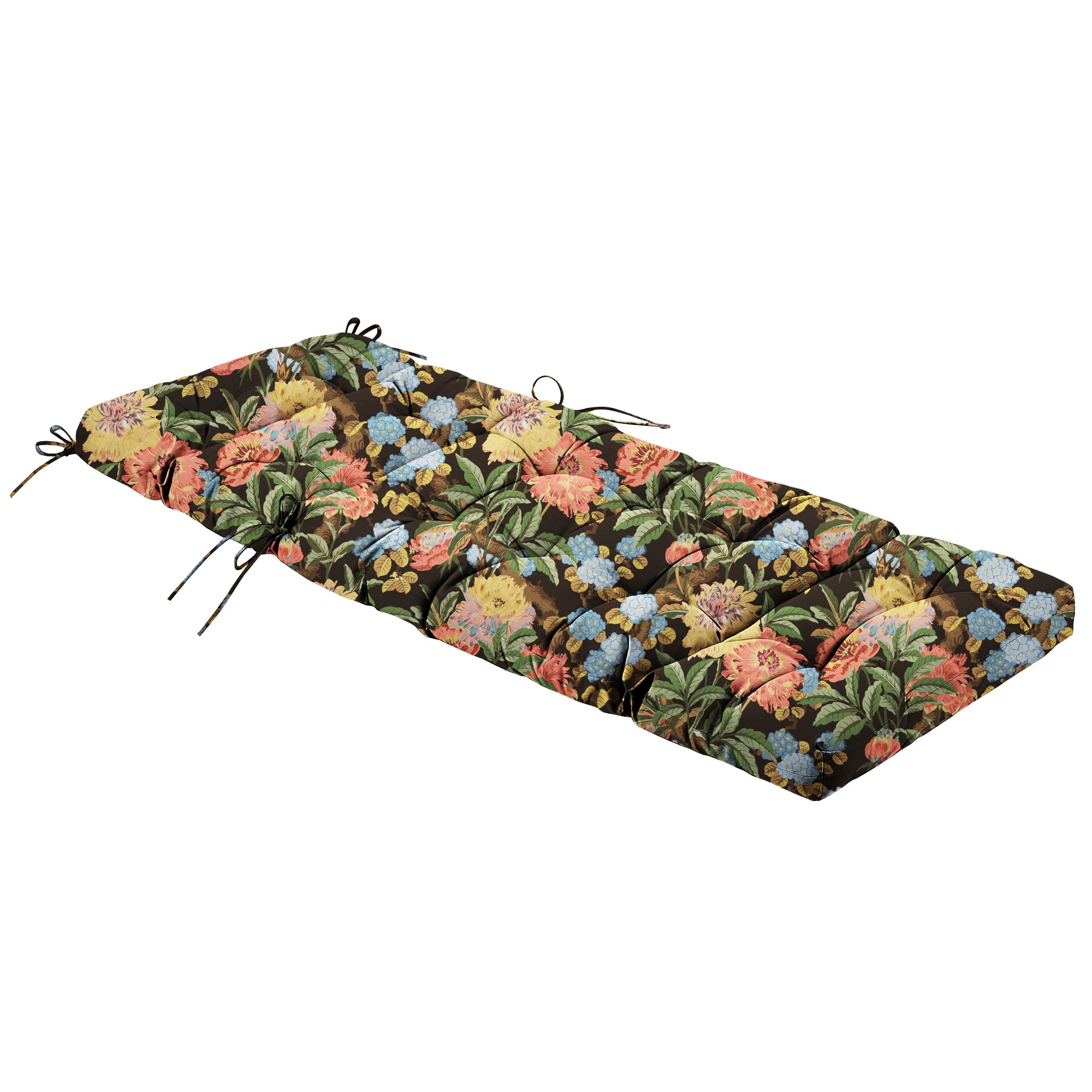 Outdoor Chaise Lounge Chair Cushion 72 x 22 x 4 Inches 100% Waterproof Polyester Patio Pool Lounge Chair Cushion for Outdoor Furniture with Ties