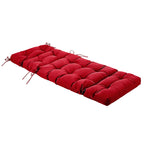 Outdoor Chaise Lounge Chair Cushion 72 x 22 x 4 Inches 100% Waterproof Polyester Patio Pool Lounge Chair Cushion for Outdoor Furniture with Ties