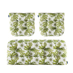 ARTPLAN Outdoor Chair Cushions,3 Piece Loveseat Outdoor Cushions Set,Tufted/Wicker Patio Cushion for Patio Furniture All Weather,44"x19"x5"
