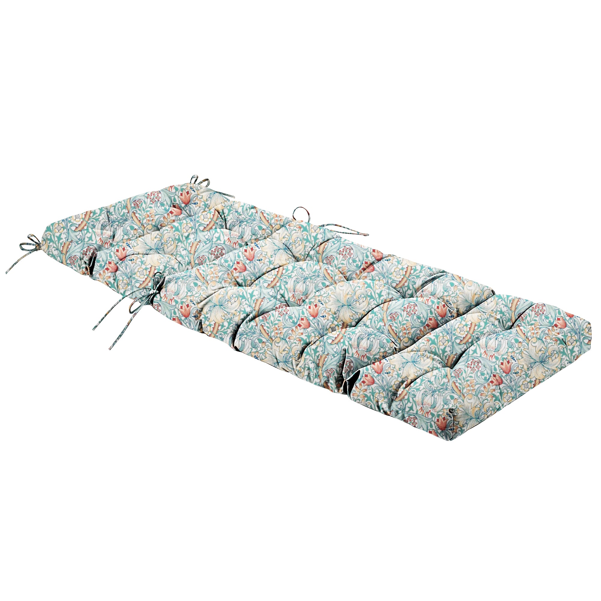 Outdoor Chaise Lounge Chair Cushion 72 x 22 x 4 Inches 100% Waterproof Polyester Patio Pool Lounge Chair Cushion for Outdoor Furniture with Ties