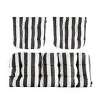 ARTPLAN Outdoor Chair Cushions,3 Piece Loveseat Outdoor Cushions Set,Tufted/Wicker Patio Cushion for Patio Furniture All Weather,44"x19"x5"